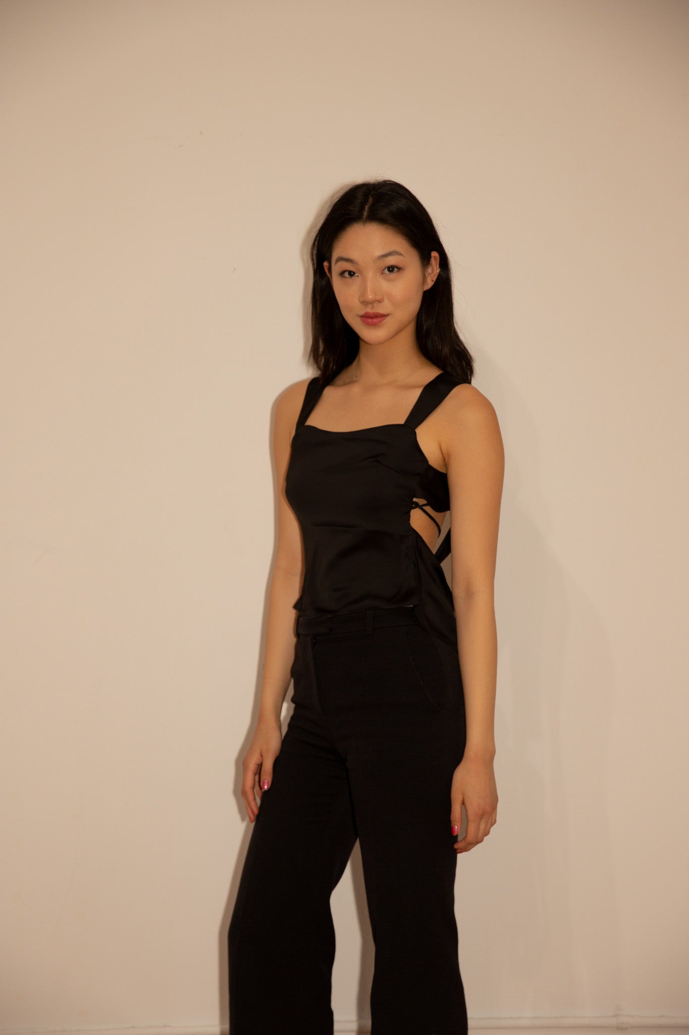 Perla Top Black