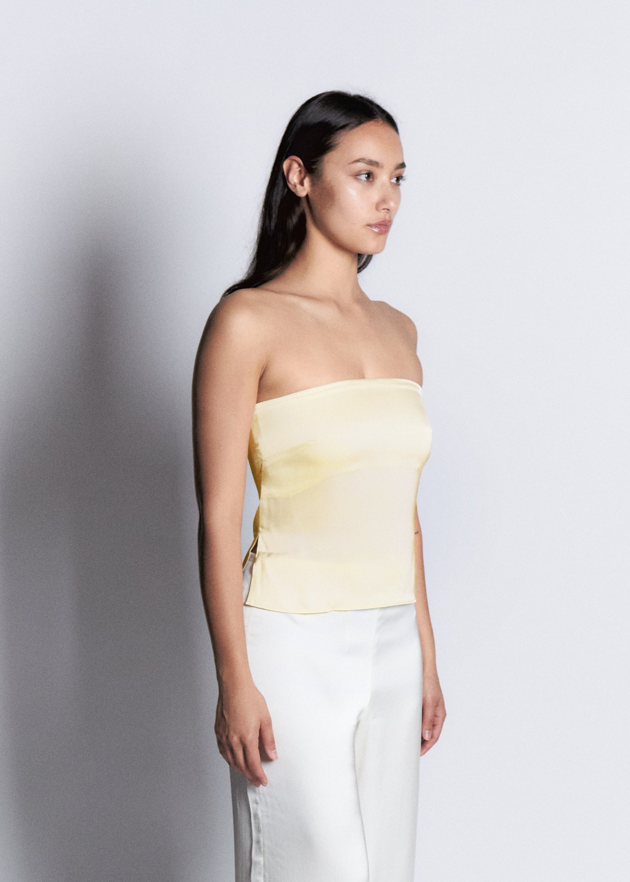 Belle Top Champagne Yellow