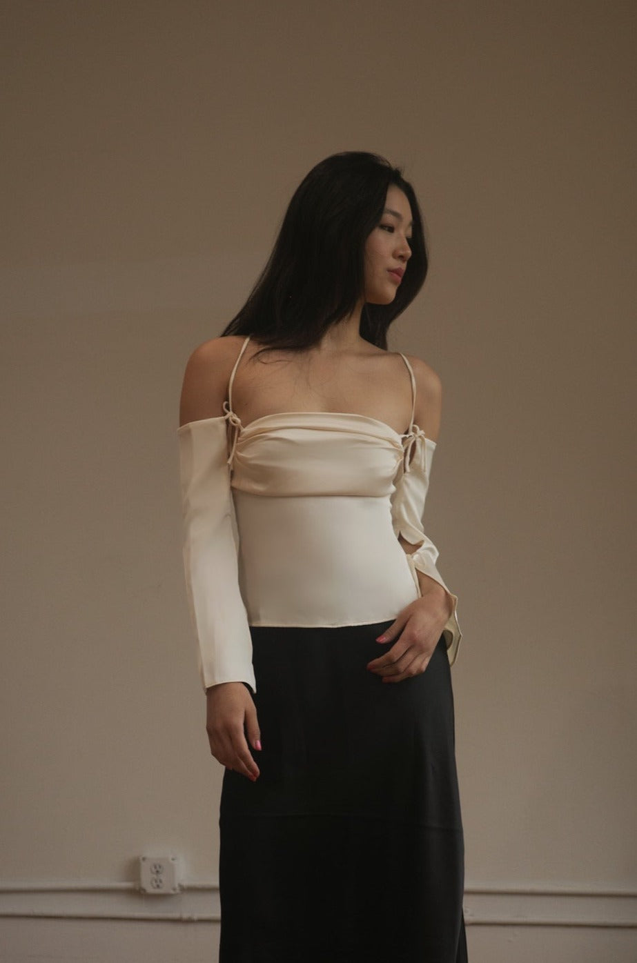 Selene Top Champagne